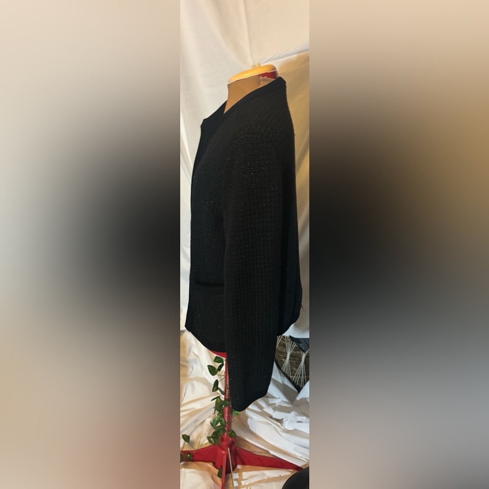 Ann Taylor Sparkled Knit Jacket - Picture 6 of 8